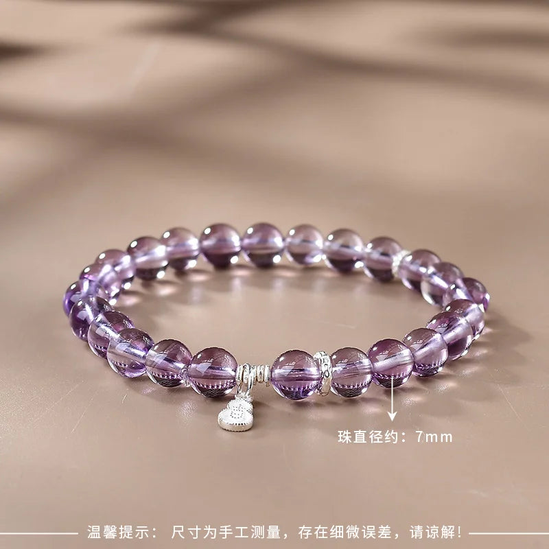 Calming Protection · Amethyst Bracelet