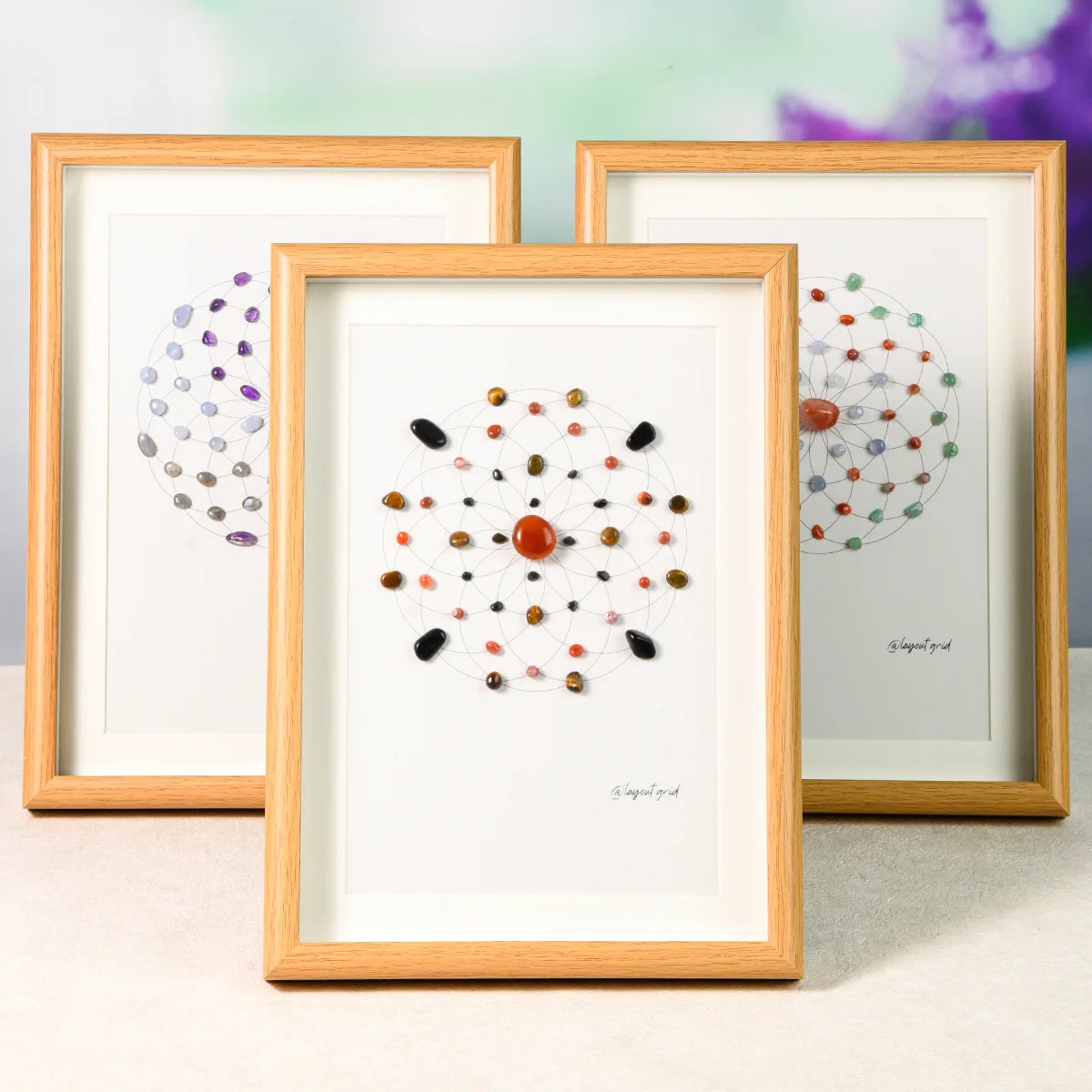 Healing Crystal Grid