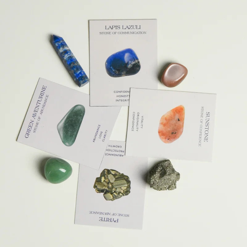 Crystal Card Rolling Stone Set