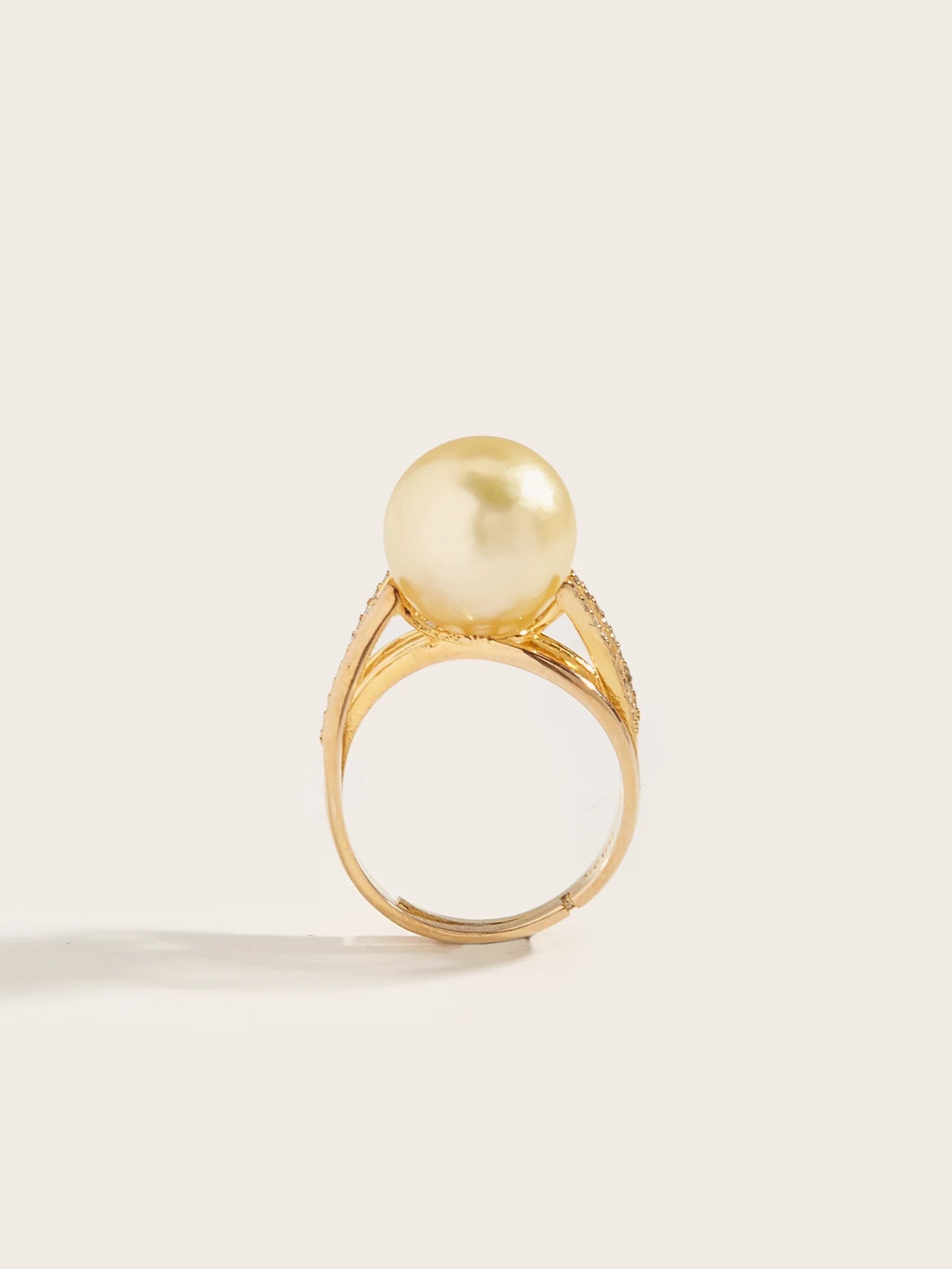 Aurora South Sea Golden Pearl Ring