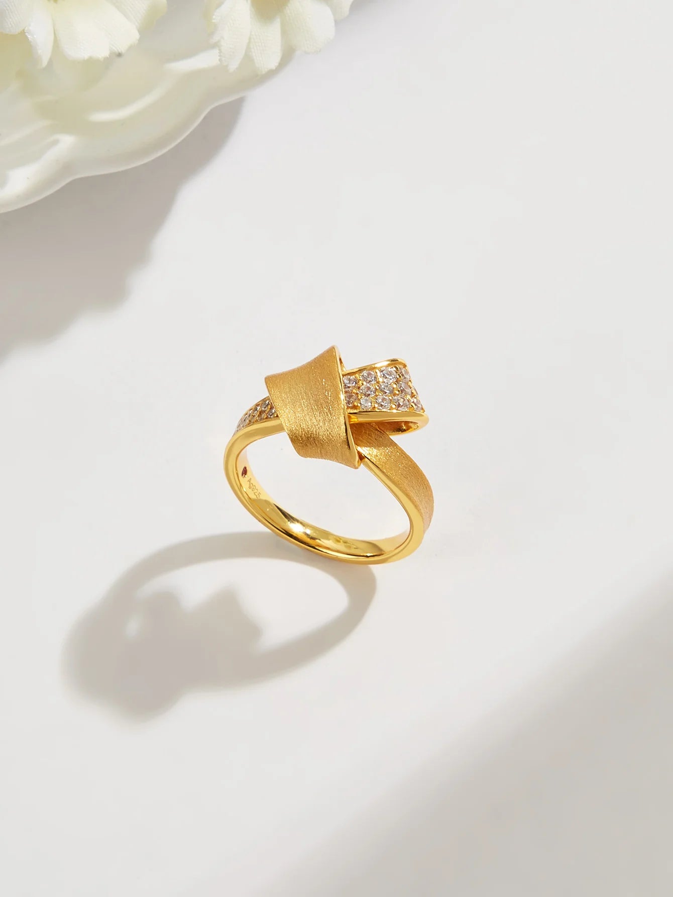 Satin Loop Ring