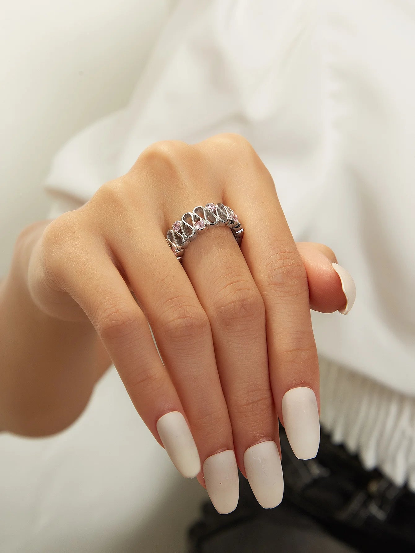 Lunar Lace Ring