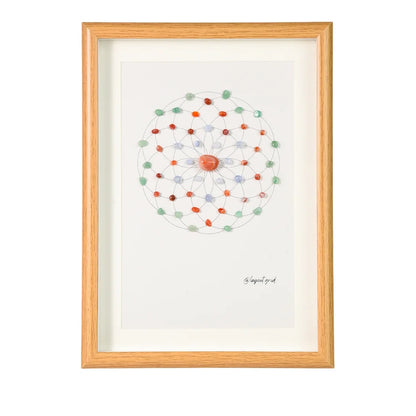 Healing Crystal Grid Frame