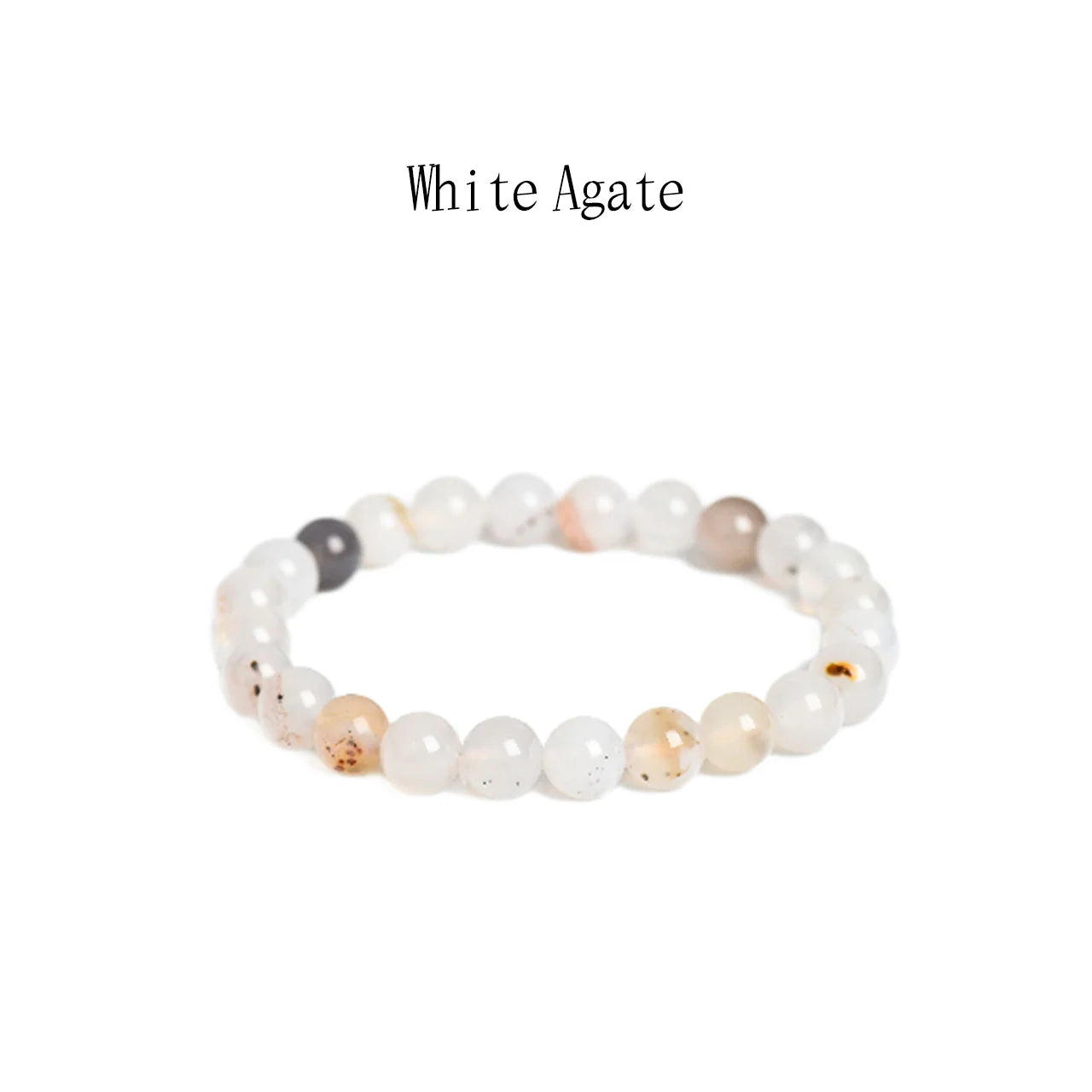 White Agate Bracelet