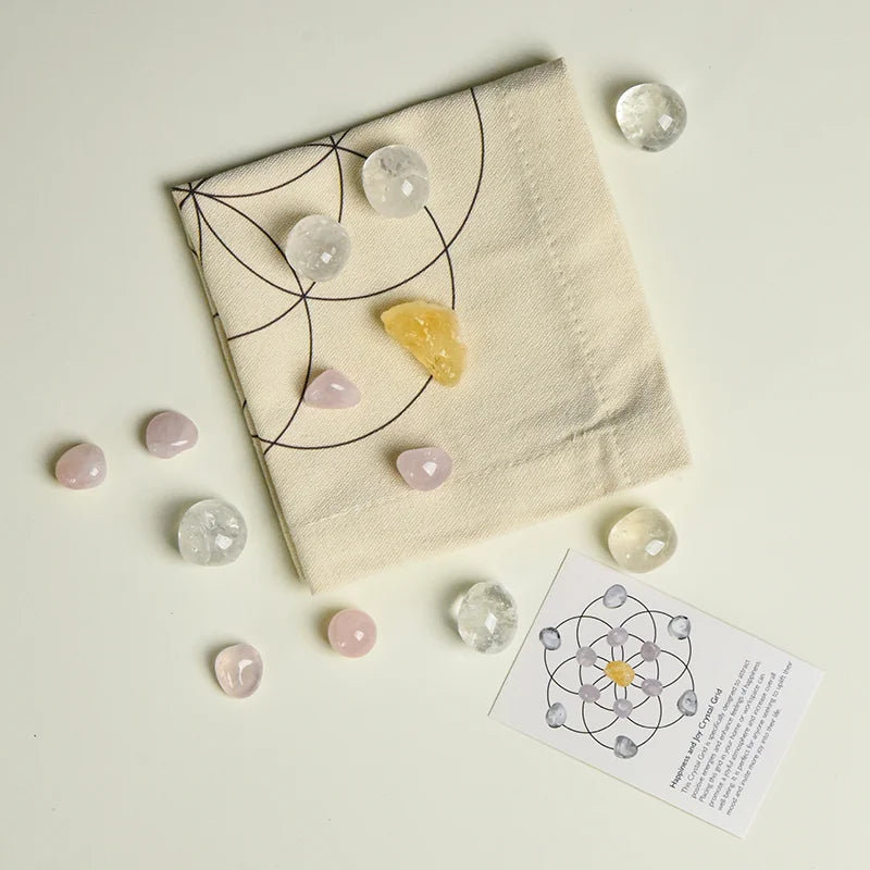 Crystal Grid Healing Set Fabric Combo