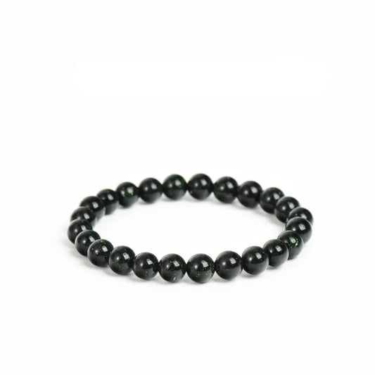 Green Goldstone Bracelet
