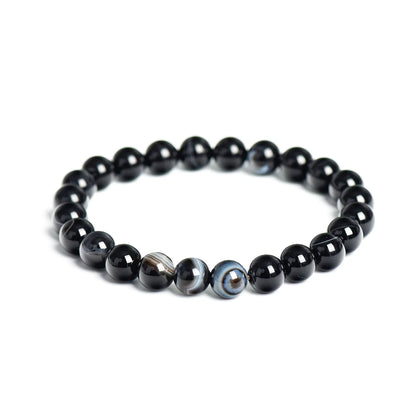 Black Agate Bracelet