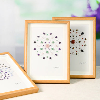 Healing Crystal Grid Frame