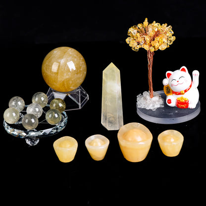 [Focus & Abundance] Citrine Energy Set