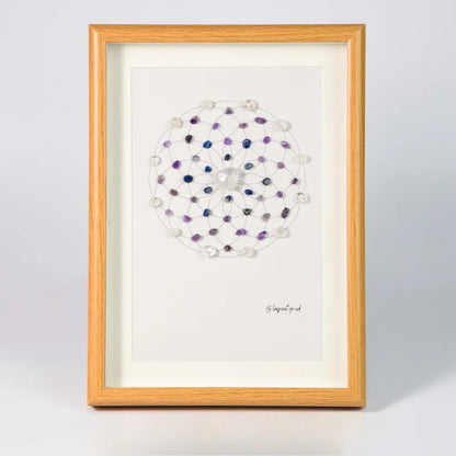 Healing Crystal Grid Frame