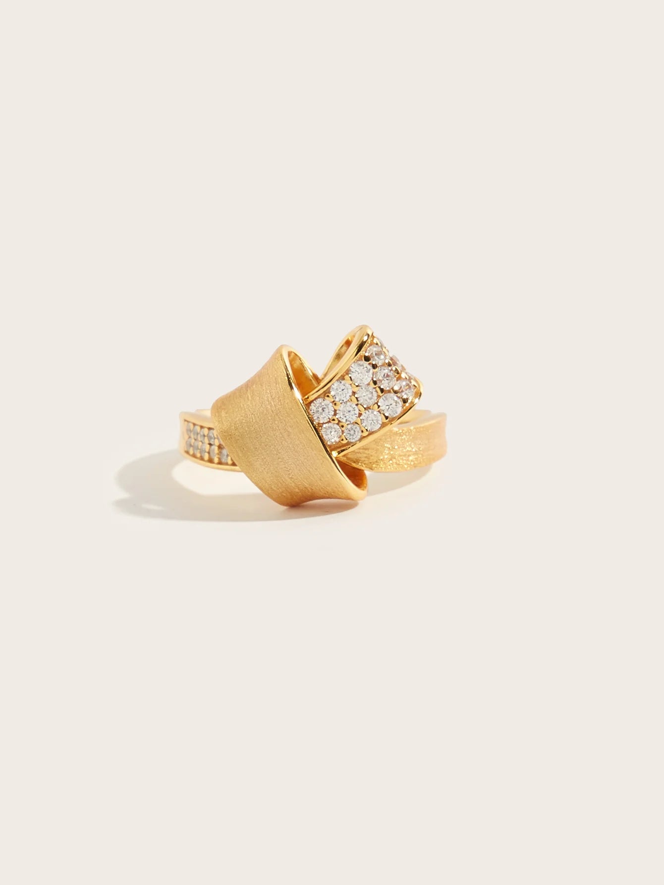 Satin Loop Ring