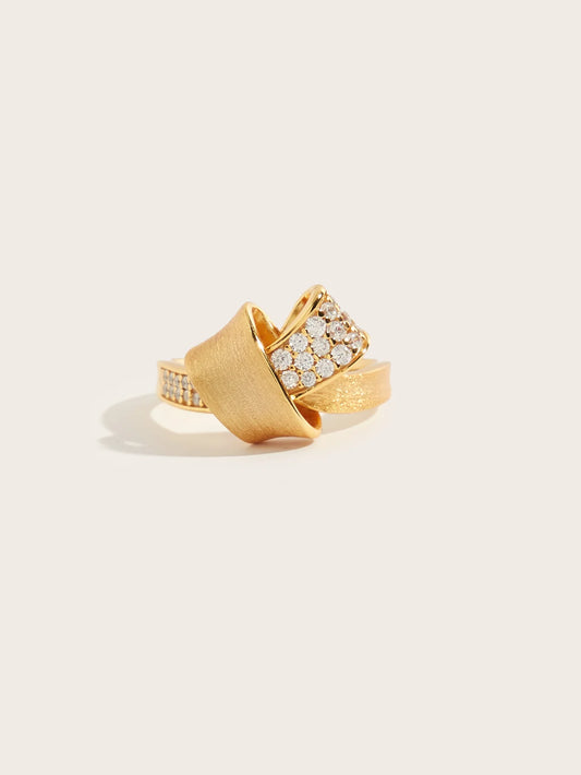 Satin Loop Ring