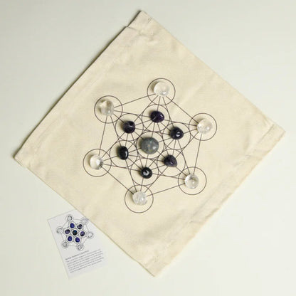 Crystal Grid Healing Set Fabric Combo