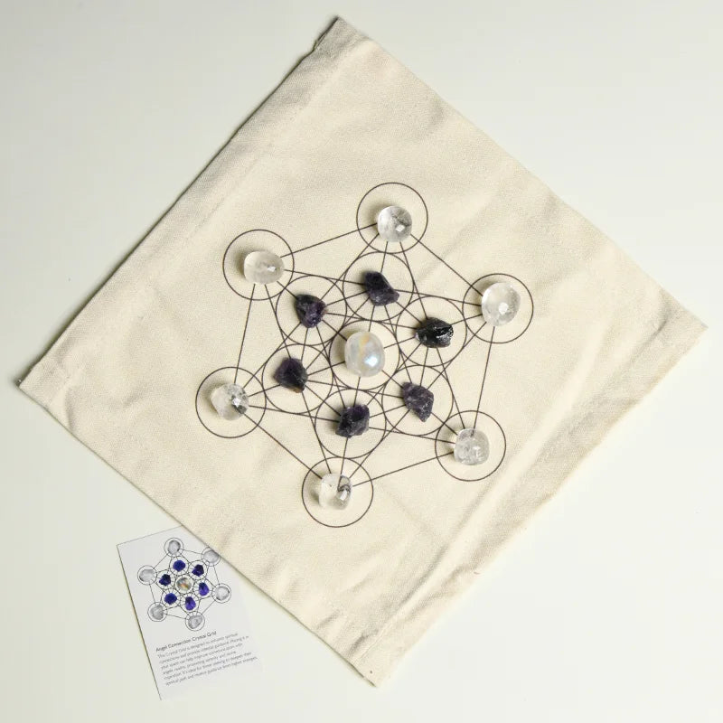 Crystal Grid Healing Set Fabric Combo
