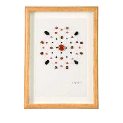 Healing Crystal Grid Frame