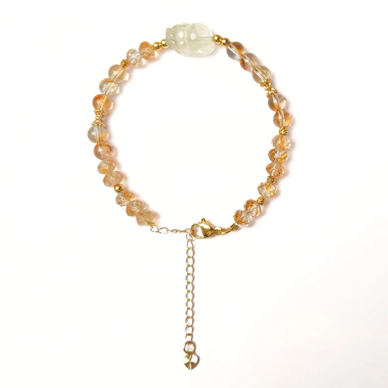Pixiu Abundance · Citrine Bracelet