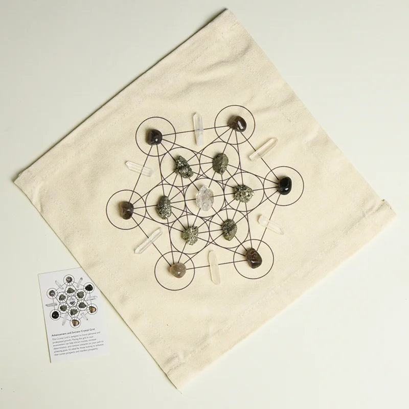 Crystal Grid Healing Set Fabric Combo
