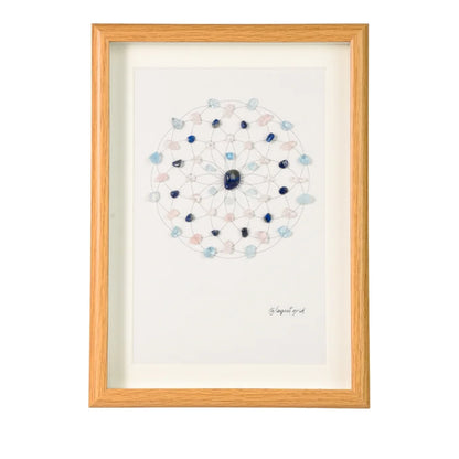 Healing Crystal Grid Frame