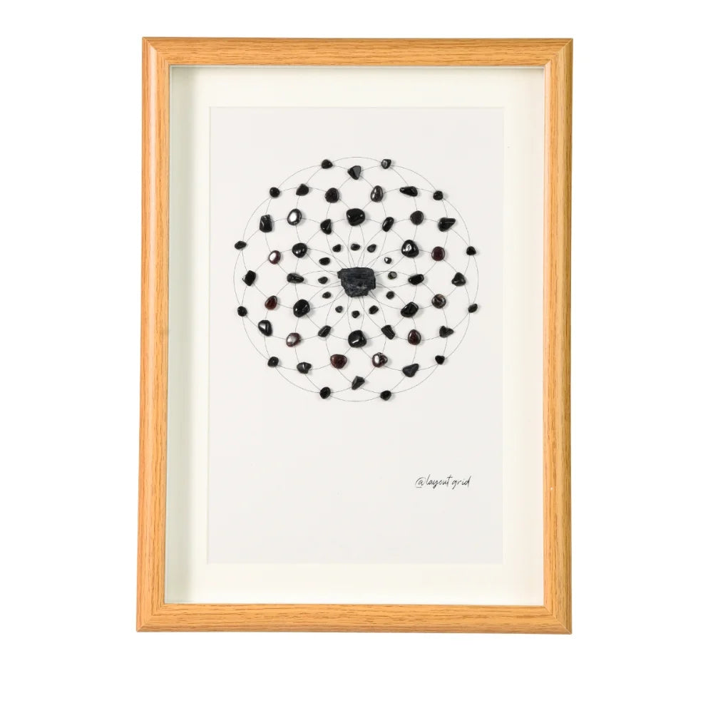 Healing Crystal Grid Frame